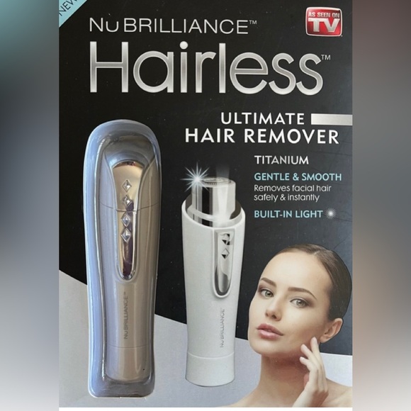 NuBRILLIANCE Other - As Seen on TV NuBrilliance Hairless Ultimate Hair Remover